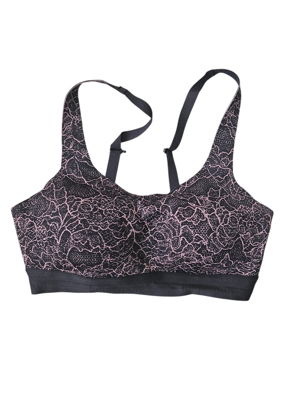Lululemon Athletica Fine Form Lacescape Work Our Bra Size 32C